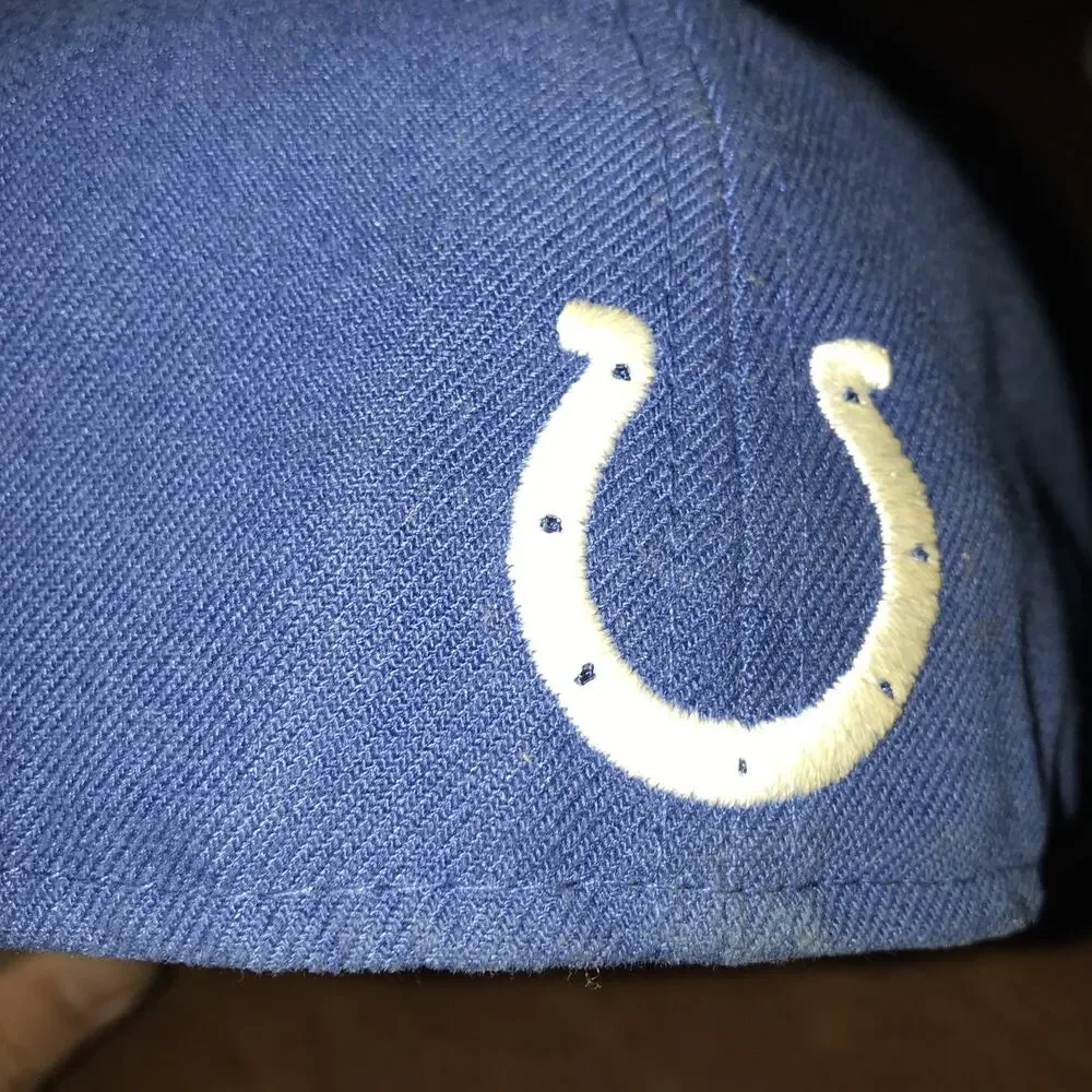Indianapolis Colts Fitted Hat‎ 7 1/4 New Era